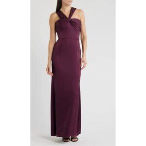 Dress The Population Rosalia Dress Gown Dark Cherry Size S Small Party $298 NEW